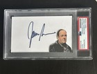 James Gandolfini - Tony Soprano - Signed Index 3x5 Card - PSA Authenticated