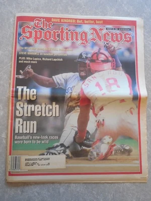 SPORTING NEWS Magazine, AUGUST 28, 1995, GIANTS' THOMAS LEWIS, PETE ROSE! Foto 1 de 2
