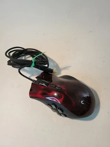Rare Razer Naga Hex Wraith Red Laser Gaming Mouse RZ01-0075 - Picture 1 of 6