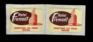 HOTEL FREMONT Down Town Las Vegas NV * 1961 Wash-up TOWELETTE still sealed - Picture 1 of 2