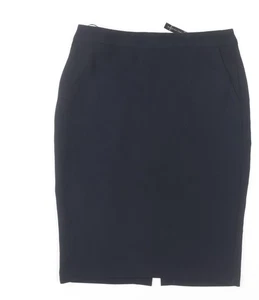 Falda lápiz negra Papaya para mujer talla 12 ropa de trabajo - Imagen 1 de 12