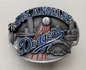 1988 Limited Edition Los Angeles Dodgers Belt Buckle - Picture 1 of 5