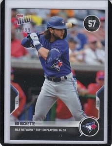 Topps On Demand MLB 2021 Top 100 negro #57 Bo Bichette - Blue Jays 98/99 - Imagen 1 de 1