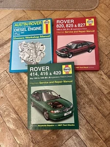 Haynes Car Manual Austin Rover 820 825 827 414 416 420 Used Original, Automobile - Picture 1 of 1