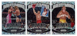 2024 WWE Prizm Undercard Wrestlemania Moments Hulk Hogan Bret Hart Bundle (x3) - Bild 1 von 2