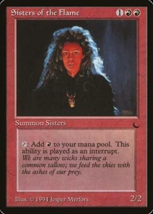 MTG Sisters of the Flame The Dark Uncommon MP Magic the Gathering - Picture 1 of 1