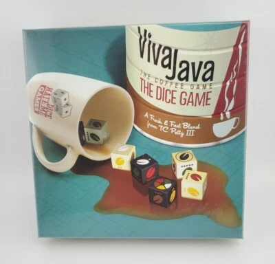 Viva Java Board Game The Coffee Game 2017 Dice Hate Me Games - Image 1 of 2