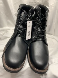 Goodfellow & Co Men's Faux Leather Boots Ankle High Casual Dress Boots Sz11 1/2 - Picture 1 of 14