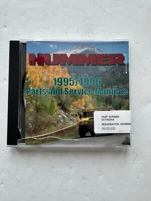 Vintage 1995/1996 Hummer Parts & Service Manuals - Image 1 of 4