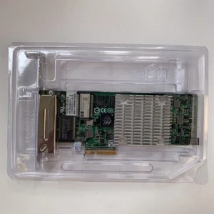 HP 539931-001 NC375T Quad Port PCI-e Gigabit Server Network Adapter - Bild 1 von 6