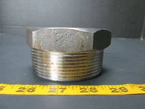 Stainless Steel Threaded Hex SA182F316 3000# 45200 ISE JAPAN Head Plug SKU A CS - Bild 1 von 7
