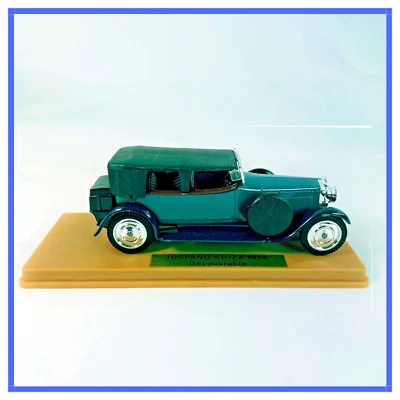 modellino auto scala 1/43 Hispano Suiza 1926 Solido vintage Die cast statico - Immagine 1 di 4