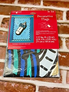 Forget Me Not American Greetings Decorative Flag Blue Baby Boy  Bottle - Picture 1 of 4