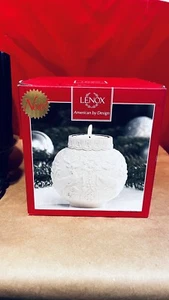 Lenox Ornament Winter Damask Votive - Picture 1 of 9