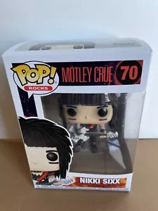 Funko Pop NIKKI SIXX Motley Crue #70 - Figura a volta - Musica rock classica - Foto 1 di 2