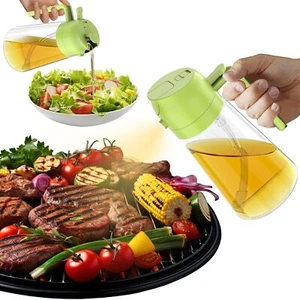 Dispensador de aceite de oliva, pulverizador y dispensador, botella de 16 oz - Picture 1 of 7