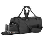 Yssoa Gym Bag For Women And Men, Waterproof Duffel Bag Shoes Compartment, Lightw