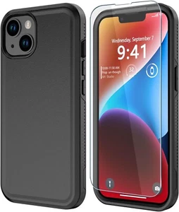 Funda Diverbox para iPhone 14 a prueba de golpes a prueba de caídas con vidrio templado - Imagen 1 de 6