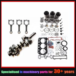 Overhaul Rebuild Kit+Connecting rod+crankshaft For Yanmar 3TNV88 Engine ViO35-6A - Picture 1 of 7