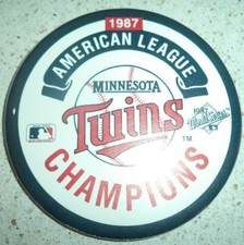 Minnesota Twins 1987 American League Champions Button