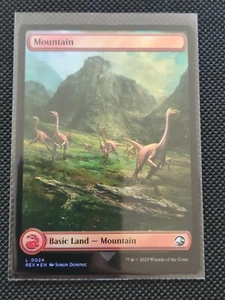 Montaña - #24 - Tierra de doble cara - Lámina - Colección Jurassic World - REX - Imagen 1 de 2