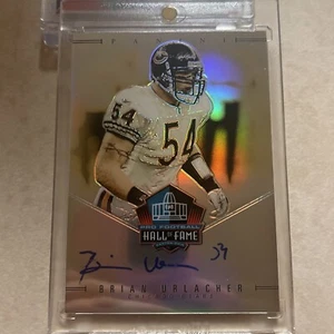 Brian Urlacher 2019 Hall Of Fame 50 Years - On Card AUTO - Super Short Print /50 - Picture 1 of 4