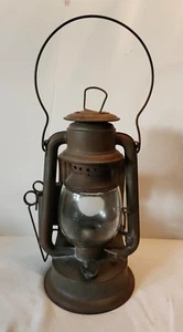 Antike kleine Supreme #150 Waggon Eisenbahn Laterne von Embry Mfg. Co. Warsaw N.Y. - Bild 1 von 12