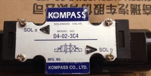Nueva válvula electromagnética KOMPASS D4-02-3C4 pls decir 110v, 220v o 24v necesidad - Imagen 1 de 4