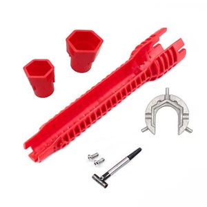 14-in-1 Bathroom Sink Spanner Short Handle and Sink Q8D6 - Picture 1 of 8