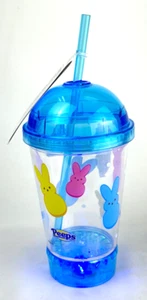 Vaso de viaje iluminado Peeps con pajita 16 oz - Imagen 1 de 2