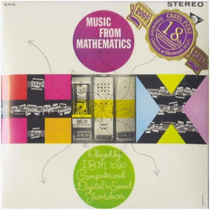 Music From Mathematics Voice Of The Early Computer Music Decca Proto Creel Pone - Foto 1 di 3