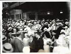 1932 photo de presse foule à la convention nationale démocrate à Chicago, Illinois