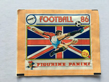 Panini Football 86 UK Sealed Sticker Packet UNOPENED Excellent