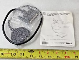 NEW DELL Latitude Laptop External Floppy Disk Drive Cable Parallel 053975 045647 - Picture 1 of 2