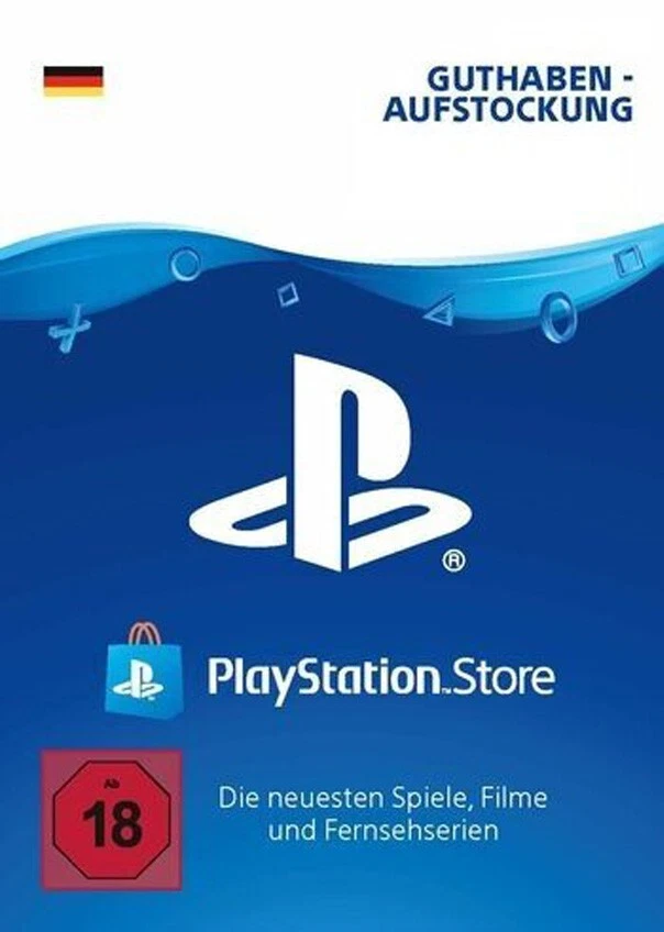 25,-€ PSN Guthabenkarte (Playstation Store) Deutschland - Code per Chat - Bild 1 von 1