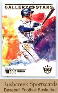 2022 Panini Diamond Kings #GS-5 Freddie Freeman Gallery of Stars - Picture 1 of 2