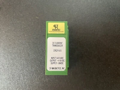 CR Magnetics CR5211-0.5 DC Voltage Transducer - 0-5 Vdc output - Image 1 of 3