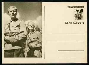 Finland Propaganda Postcard WWII Nice Grade ! - Picture 1 of 2