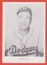 1960 Danny Goodman 5x7 picture Walt Alston Los Angeles Dodgers (KCR)