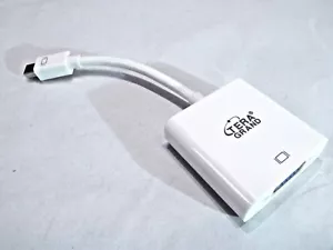 Adaptador de cable premium mini puerto de pantalla rayo a VGA (Tera Grand Apple) - Imagen 1 de 7