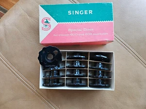 Touch & Sew Singer Deluxe Zig-Zag Attachments Model 603/Special DISCS 600 & 603 - Picture 1 of 1