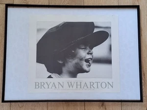 Bryan Wharton 'Boy With Hat' Original 1992 Mayfair Exhibition Advertising Poster - Picture 1 of 6