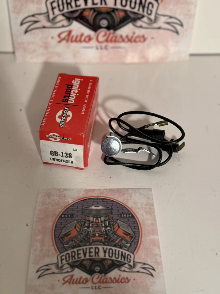 Condensador GB138 Standard Motor Products NOS para OPEL 1969-1971 (OBSOLETO / RARO) Foto 1 de 1