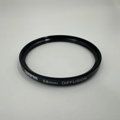 Sunpak 58mm Diffusion Camera Filter Lenses - Image 1 of 4