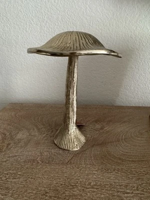 Золотой металлический гриб - Изображение 1 из 4