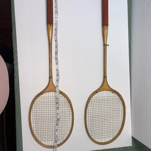Racchetta da tennis vintage QUEEN legno legno Germania Ovest vecchio supporto antico - Foto 1 di 15