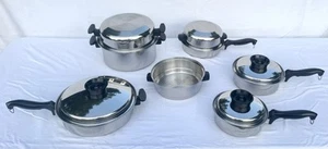 Townecraft Chefs Ware Cookware Set Stainless Steel T304 Multi Core Waterless - Picture 1 of 6