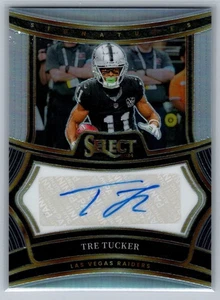 2024 Panini Select - Signatures Tre Tucker #SP-TTR Silver Prizm /399 (AU) - Picture 1 of 2