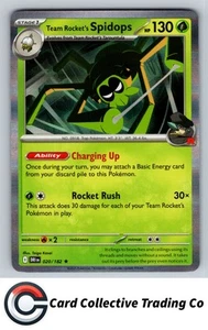 SV10: Destined Rivals #020/182 Team Rocket's Spidops - Picture 1 of 1
