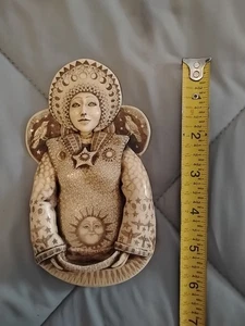 Geätzte Himmlische Göttin Wandrelief Wandrelief Moosup Valley, Sonne, Mond, Sterne - Bild 1 von 4